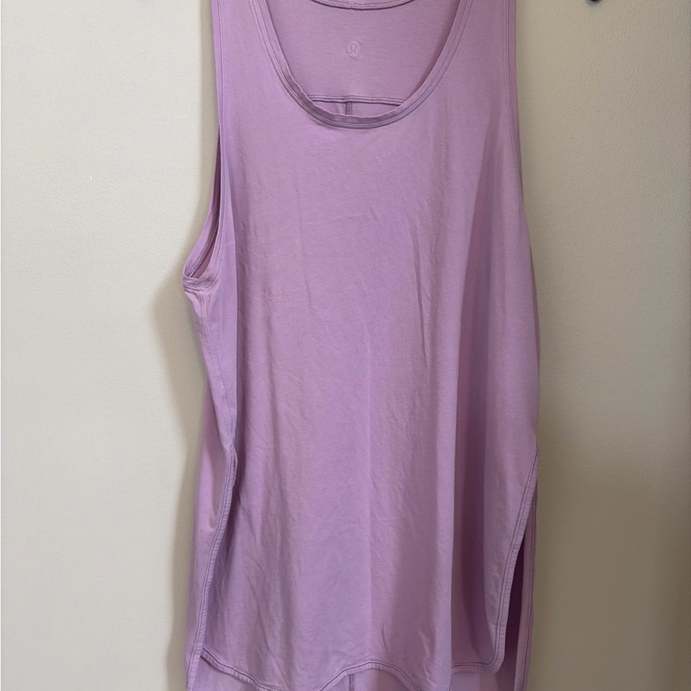 lululemon athletica Light Lavender Scoop Tank Top